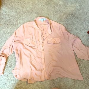 Button Down Cropped Top